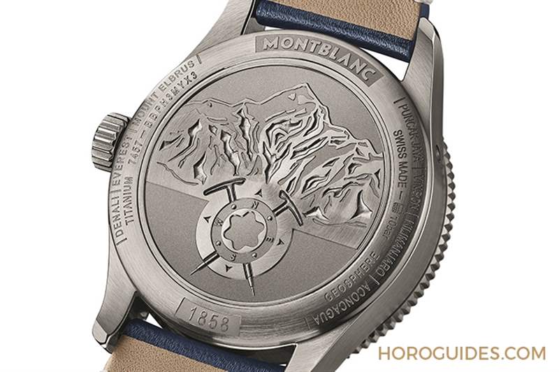 MONTBLANC - 冷光、冰藍與專業(yè)：風格型男工具表三大標配｜萬寶龍1858 Geosphere腕表