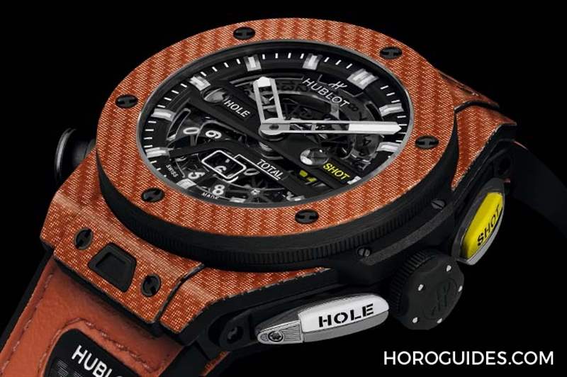 橘色、超輕量、可計桿數(shù)，Hublot Big Bang Unico高爾夫球表新色亮相-復(fù)刻表