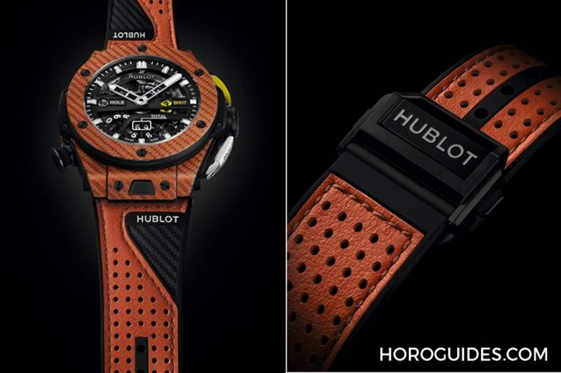 橘色、超輕量、可計桿數(shù)，Hublot Big Bang Unico高爾夫球表新色亮相-復(fù)刻表