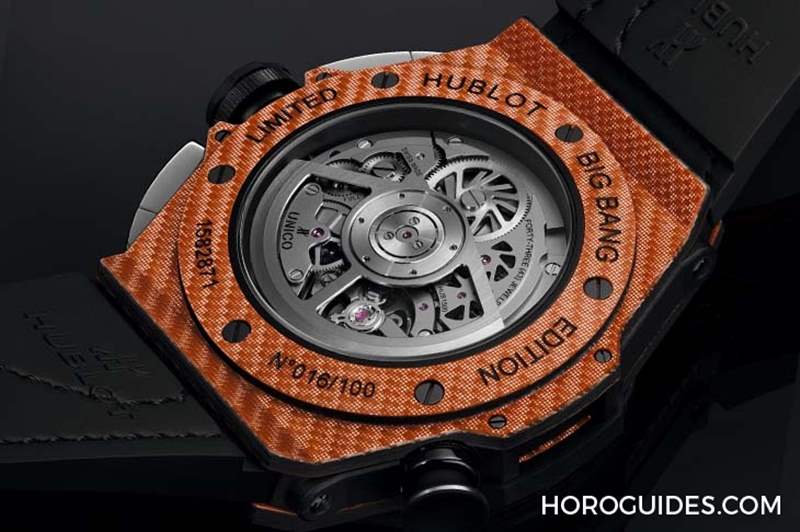 橘色、超輕量、可計桿數(shù)，Hublot Big Bang Unico高爾夫球表新色亮相-復(fù)刻表