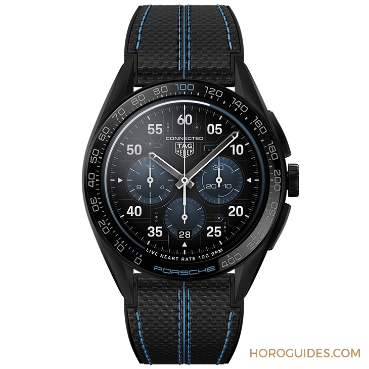 TAG HEUER - 可與保時(shí)捷車款連動(dòng)！ TAG Heuer Connected Calibre E4智能腕表保時(shí)捷特別版