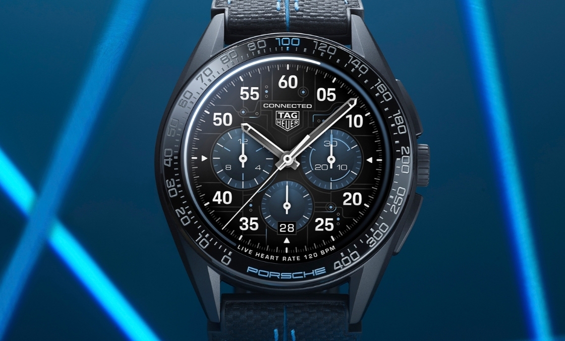 可與保時(shí)捷車款連動(dòng)！ TAG Heuer Connected Calibre E4智能腕表保時(shí)捷特別版