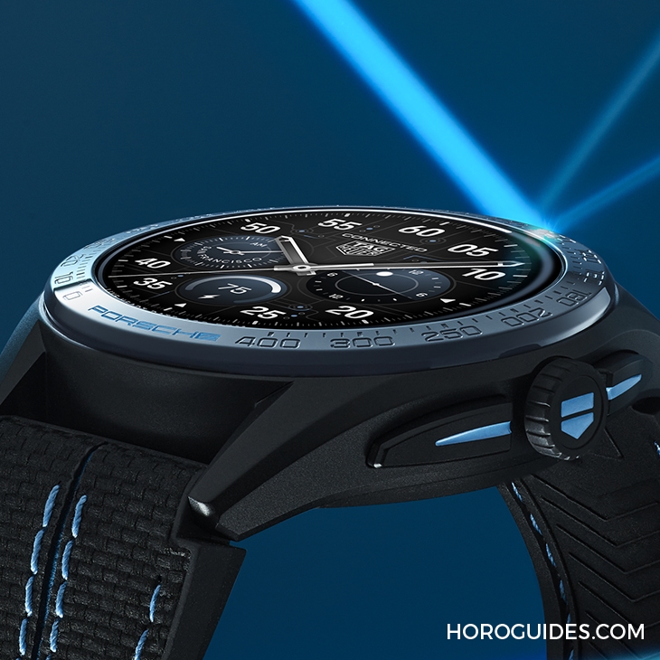TAG HEUER - 可與保時(shí)捷車款連動(dòng)！ TAG Heuer Connected Calibre E4智能腕表保時(shí)捷特別版