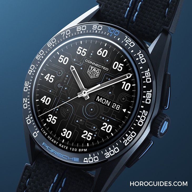 TAG HEUER - 可與保時(shí)捷車款連動(dòng)！ TAG Heuer Connected Calibre E4智能腕表保時(shí)捷特別版