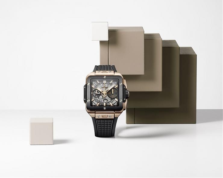 HUBLOT - HUBLOT大爆炸宇宙魔方Square Bang Unico開啟方形高級運(yùn)動(dòng)表新次元
