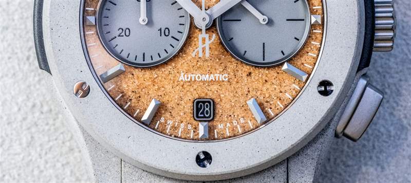 動(dòng)手實(shí)踐：Hublot Classic Fusion Chronograph Concrete Sand Watch with Concrete & Sand 來(lái)自迪拜