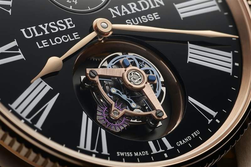 Ulysse Nardin 專有的 Ulysse Nardin Anchor Escapement。