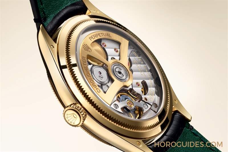 ROLEX - 勞力士全新系列Perpetual 1908，小三針、貴金屬、7140新機芯配透明底蓋