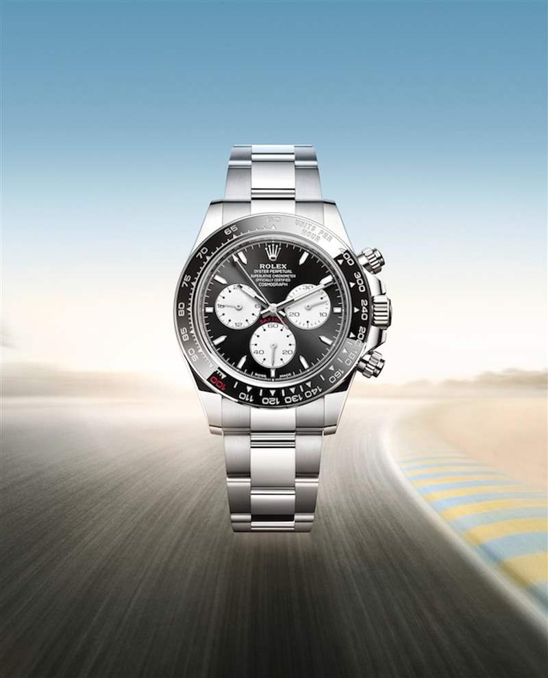 勞力士推出勒芒24小時耐力賽百年紀念版Oyster Perpetual Comosgraph Daytona腕表，未定價。 （Rolex官網）
