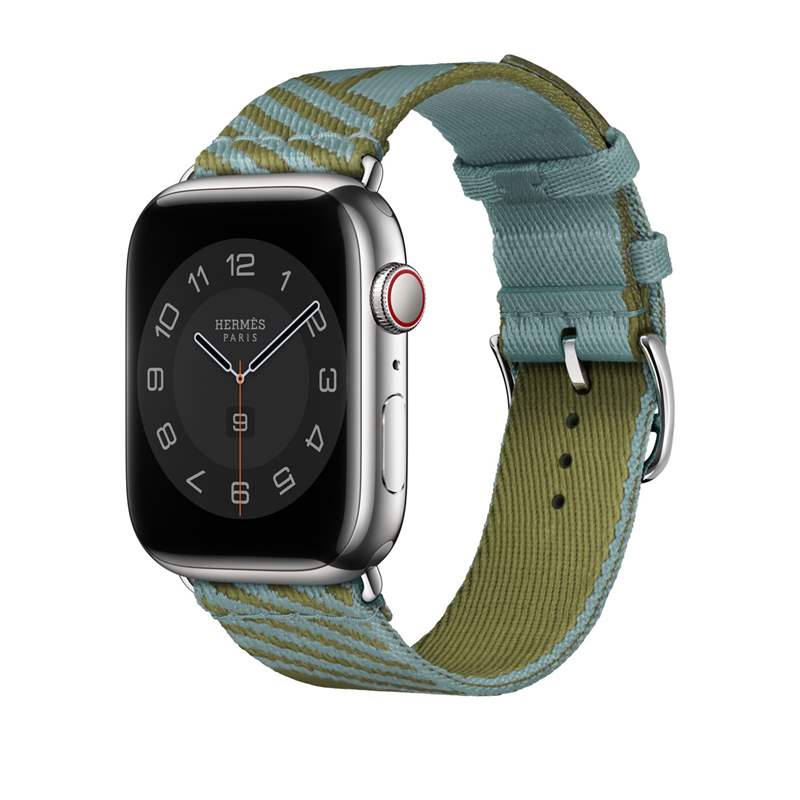 Hermès推出Apple Watch表帶新作：馬術鏈條元素，鏤孔H圖案