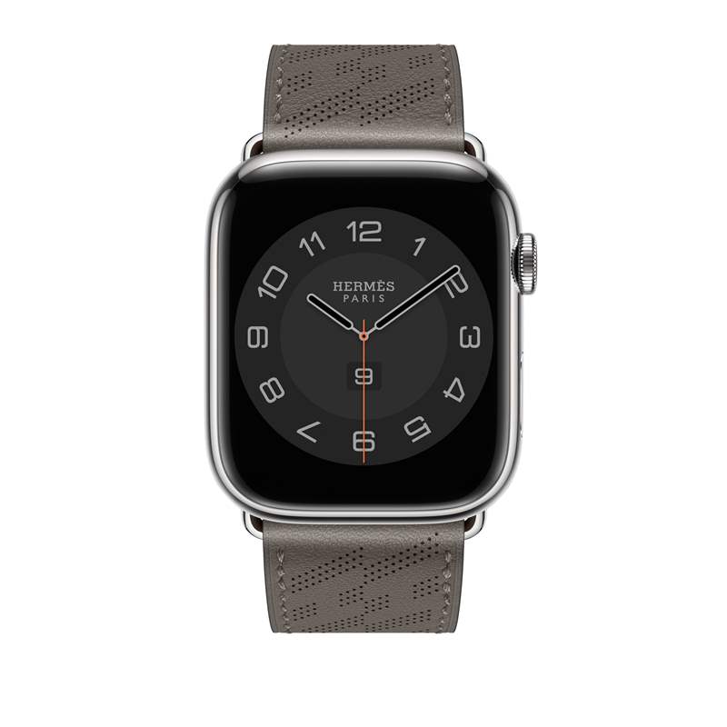 Hermès推出Apple Watch表帶新作：馬術鏈條元素，鏤孔H圖案
