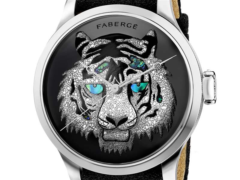 Fabergé推出Altruist Maki-e Limited Edition蒔繪表盤腕表：獅子、老虎和雄鷹