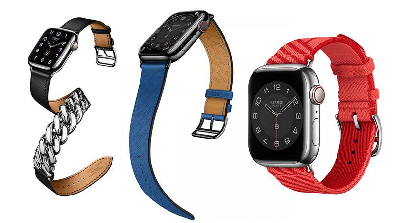 Hermès推出Apple Watch表帶新作：馬術鏈條元素，鏤孔H圖案
