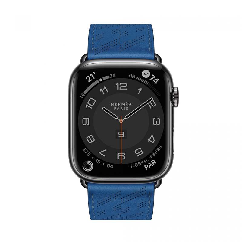 Hermès推出Apple Watch表帶新作：馬術鏈條元素，鏤孔H圖案