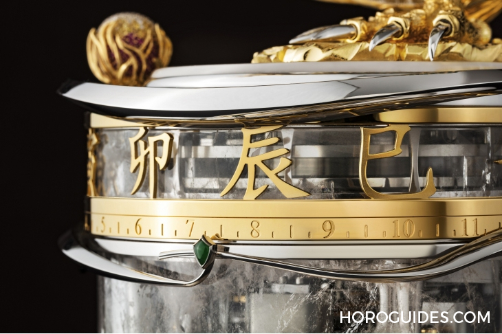 PARMIGIANI FLEURIER - 祥龍戲珠，杰作再現｜PARMIGIANI FLEURIER精心修復Tempus Fugit自動座鐘