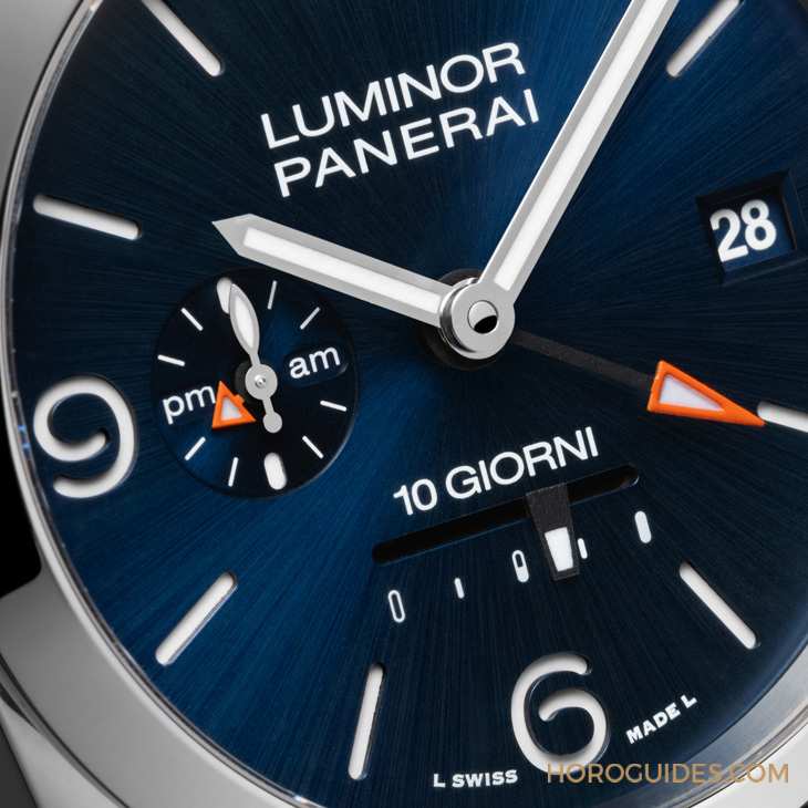 PANERAI - LUMINOR - PAM01482 - 久違的Panerai 10日動(dòng)儲(chǔ)新作上陣！ Luminor Dieci Giorni GMT -PAM01482