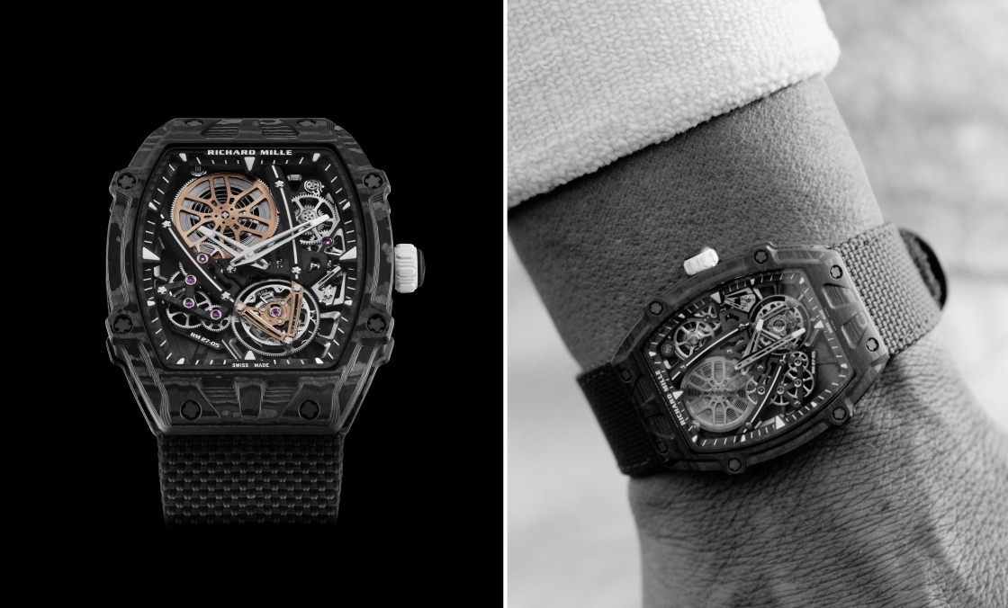 RICHARD MILLE - LIMITED EDITION - RM27-05 - 超輕11.5g表殼、網(wǎng)球名將輕量合作款終章！ RM 27-05 Rafael Nadal飛行陀飛輪腕表登場(chǎng)