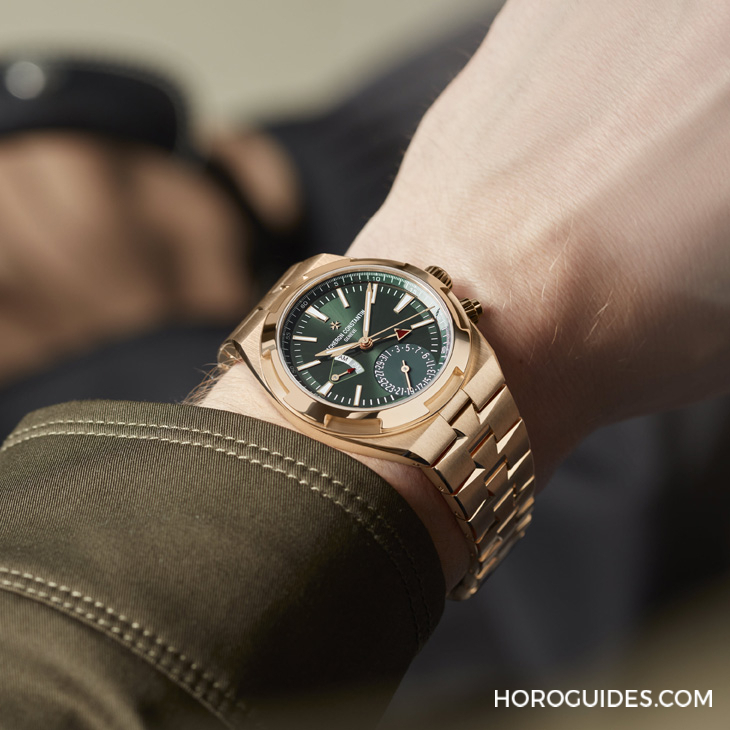 VACHERON CONSTANTIN - OVERSEAS - 5520V/210R-B966 - 名表達(dá)人來(lái)點(diǎn)名，哪款一體式鏈帶腕表最好看、最好戴？
