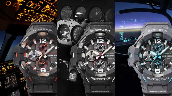 G-SHOCK Gravitymaster GR-B300飛行表新作：航空靈感與創(chuàng)新技術(shù)