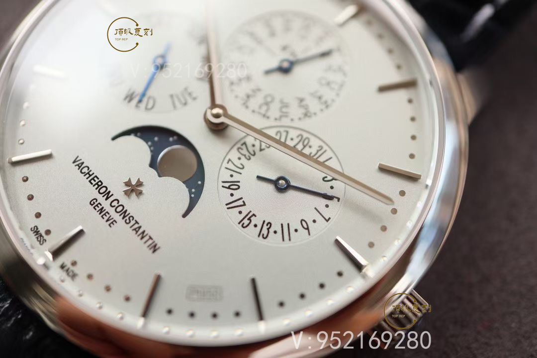 MX廠江詩丹頓傳承萬年歷43175/000P-B190腕表評(píng)測,和正品對比區(qū)別在哪